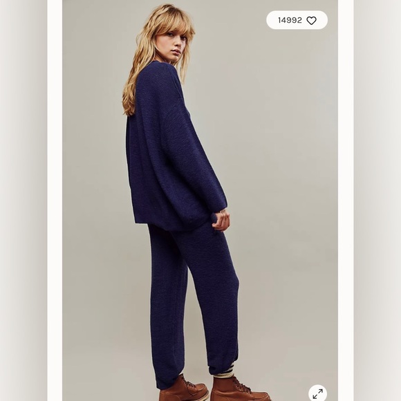 Free People Malibu Sweater Set - Green - Picture 2 of 5